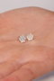 Heliophilia Silver Pendientes de Plata Esterlina 925 en Color Plateado